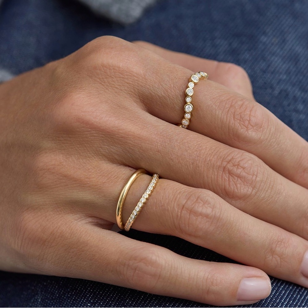 Kimai Ally 18k Rose Gold Diamond Ring (5)